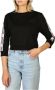 Moschino Dameskatoenen sweatshirt in effen kleur Black Dames - Thumbnail 1