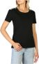 Moschino Dames T-shirt met korte mouwen Model 1901-9003 Black Dames - Thumbnail 1