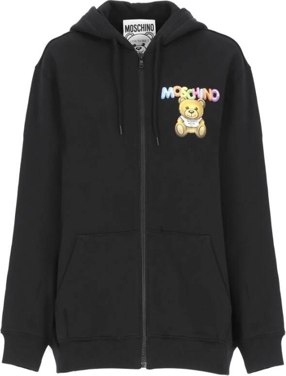 Moschino Zip-throughs Zwart Dames
