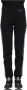 Moschino Zwarte katoenen modale broek met elastische tailleband en logo-details Black Dames - Thumbnail 1
