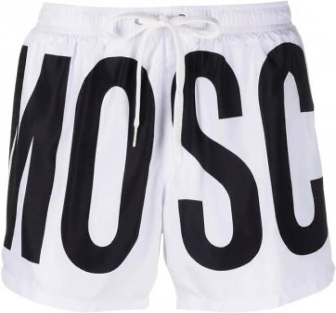 Moschino Short Shorts Wit Heren