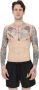 Moschino Strandshorts met gouden logo Black Heren - Thumbnail 1