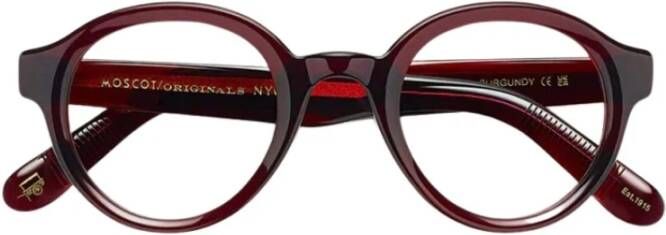 Moscot Glasses Rood Dames