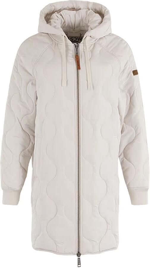 Moscow Beige Gewatteerde Jassen Swag Stijl Beige Dames