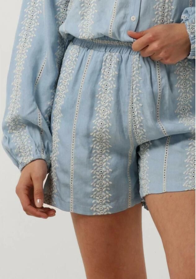 Moscow Blauwe Trendy Shorts voor de Zomer Blue Dames - Foto 3