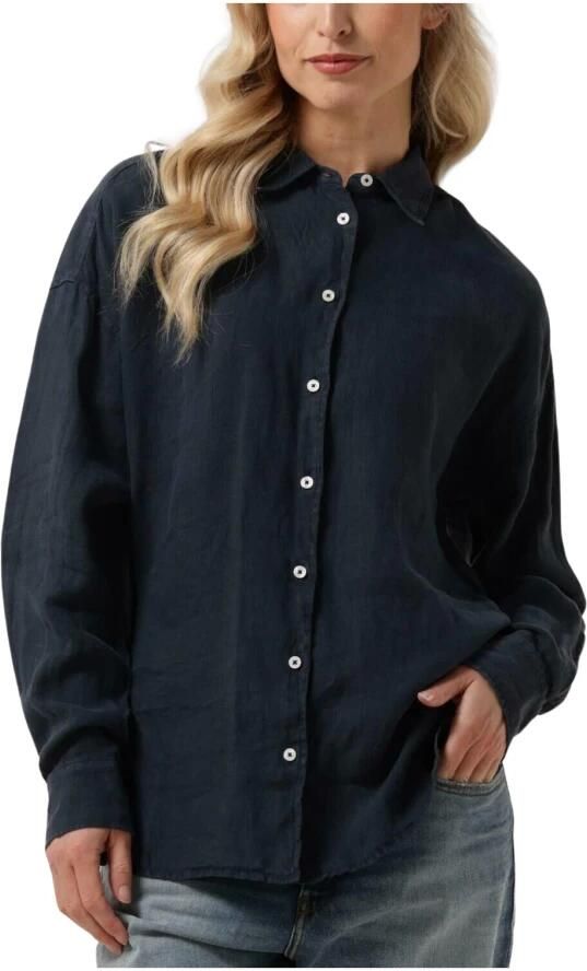 Moscow Donkerblauwe Stijlvolle Blouse Blue Dames - Foto 3