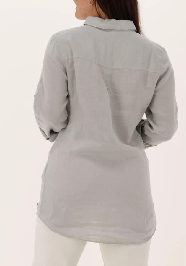 Moscow Knoop Blouse Mint Kleur Vrouwen Green Dames - Foto 2