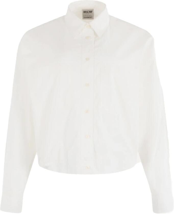 Moscow Lange mouw blouse voor vrouwen White Dames - Foto 5