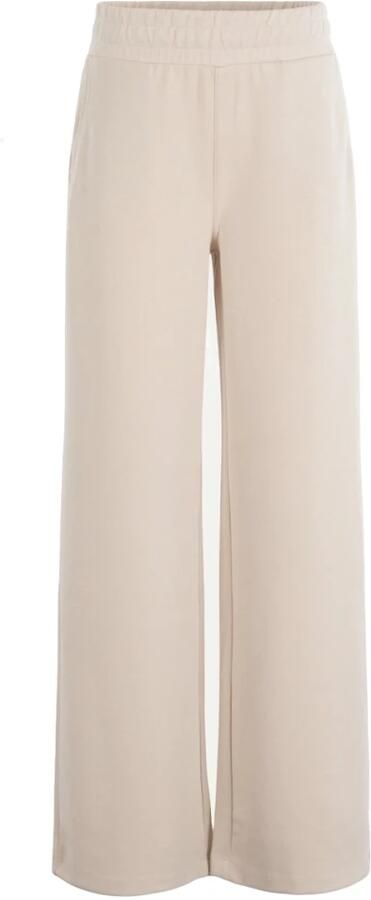 Moscow Wijde Zandkleurige Broek Beige Dames - Foto 6