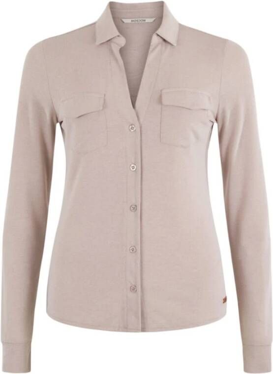 Moscow Twilight Blouse Beige Dames