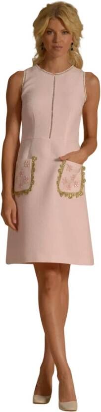 Moskada Roze Piqué Set Roze Dames