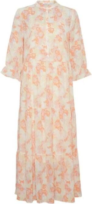Moss copenhagen Midi Dress Beige Dames