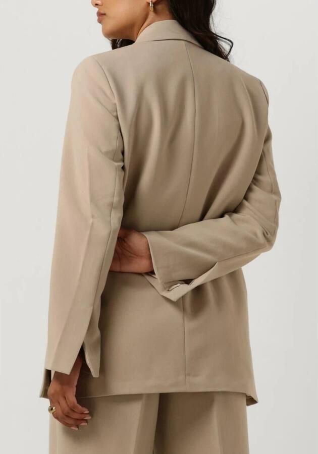 MSCH COPENHAGEN Dames Blazers Mschbarbine Slit Blazer Beige - Foto 5