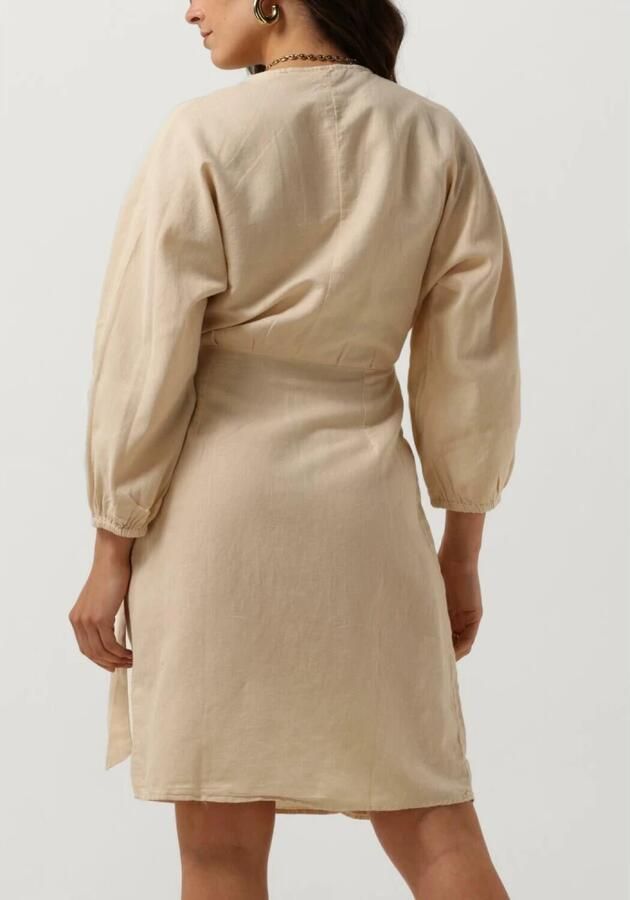 Moss copenhagen Beige Wrap Jurk Must-Have Elegant Look Beige Dames - Foto 2