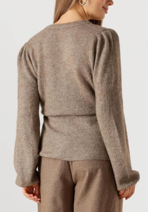 MSCH COPENHAGEN Dames Truien & Vesten Mschguste Hope Wrap Cardigan Bruin - Foto 2