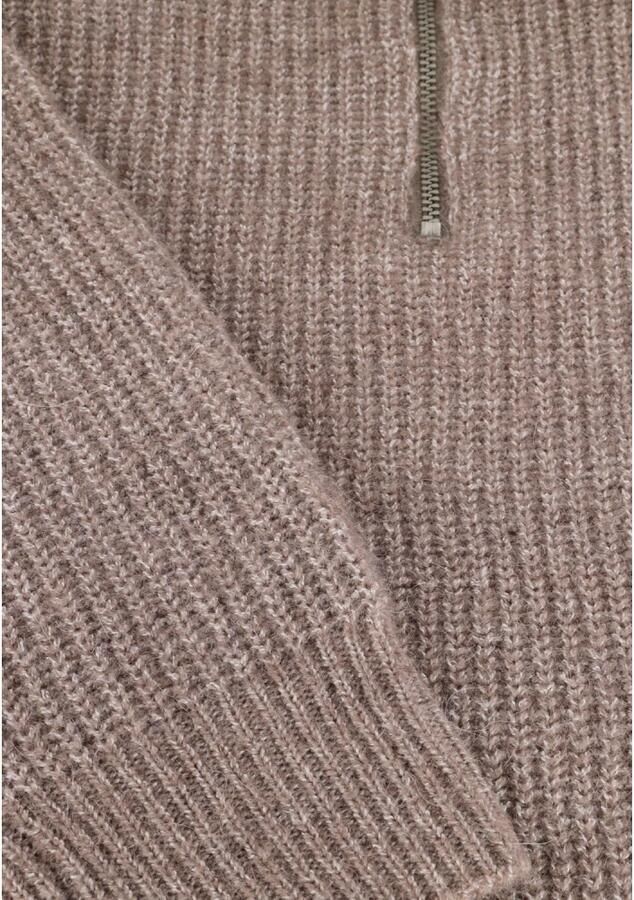 MSCH COPENHAGEN Dames Truien & Vesten Mschgytta Zip Pullover Bruin - Foto 5