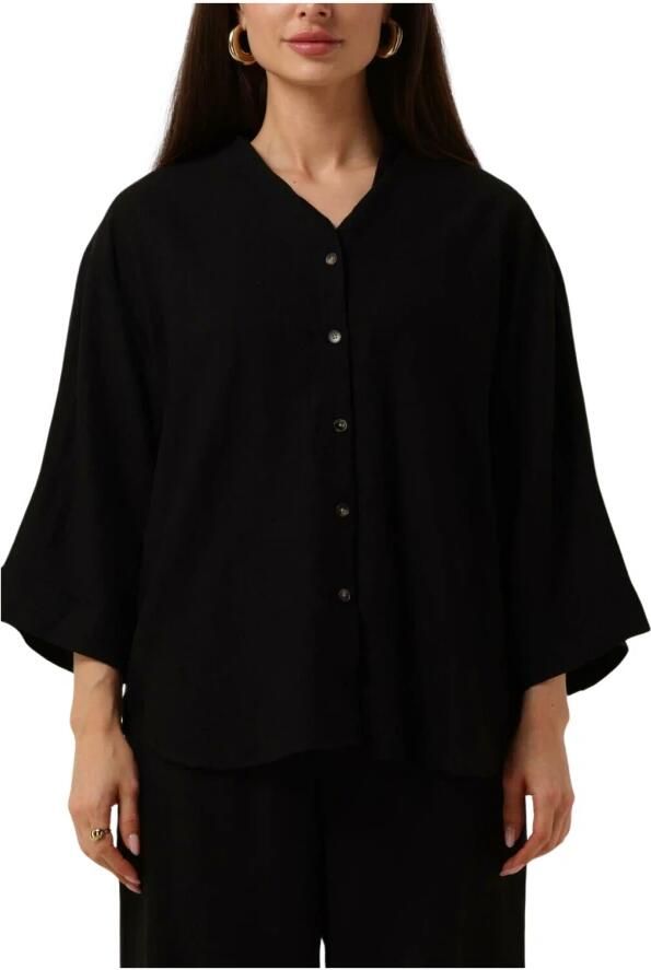 Moss copenhagen Dames Blouses Mschjovene Ginia 3 4 Shirt Black Dames - Foto 3