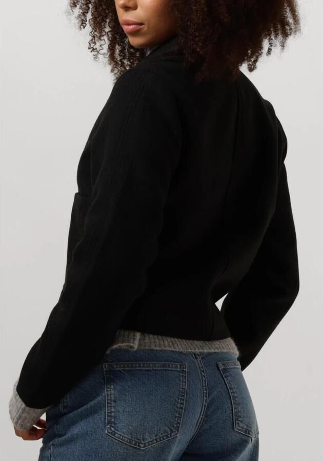 Moss copenhagen Elegante korte jas voor stijlvolle vrouwen Black Dames - Foto 2