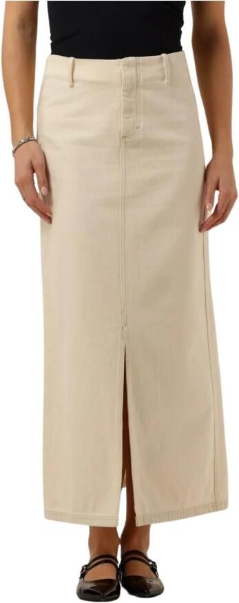 MSCH COPENHAGEN Dames Rokken Mschphelina Ida Hw Denim Skirt Zand - Foto 3