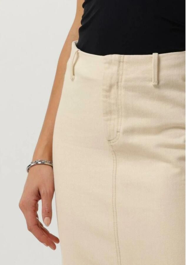 MSCH COPENHAGEN Dames Rokken Mschphelina Ida Hw Denim Skirt Zand