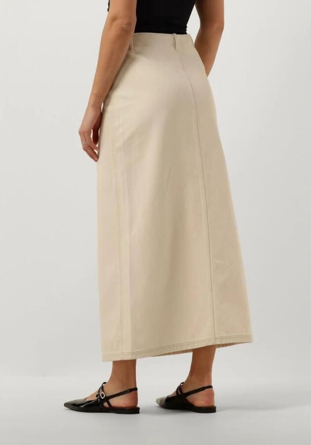 MSCH COPENHAGEN Dames Rokken Mschphelina Ida Hw Denim Skirt Zand - Foto 2