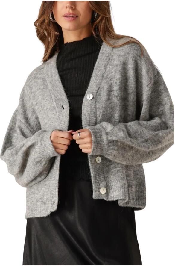 MSCH COPENHAGEN Dames Truien & Vesten Mschpetrinelle Hope Cardigan Antraciet - Foto 3