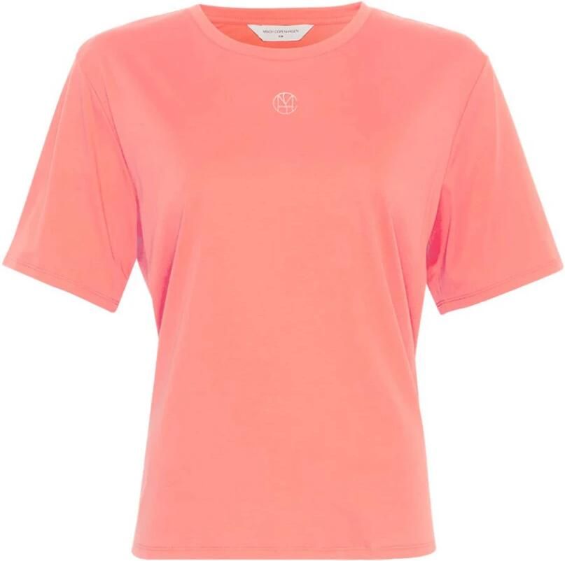 MSCH COPENHAGEN Dames Tops & T-shirts Mschmelea Icon Tee Koraal
