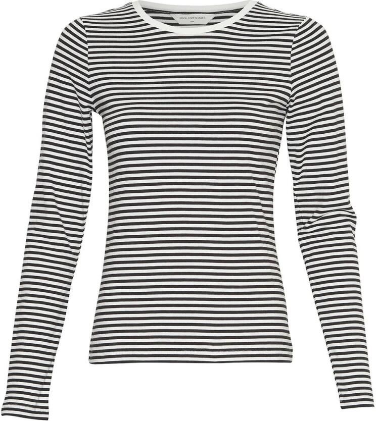 MSCH COPENHAGEN Dames Tops & T-shirts Mschgemma Hadrea O Top Stp Grijs - Foto 5