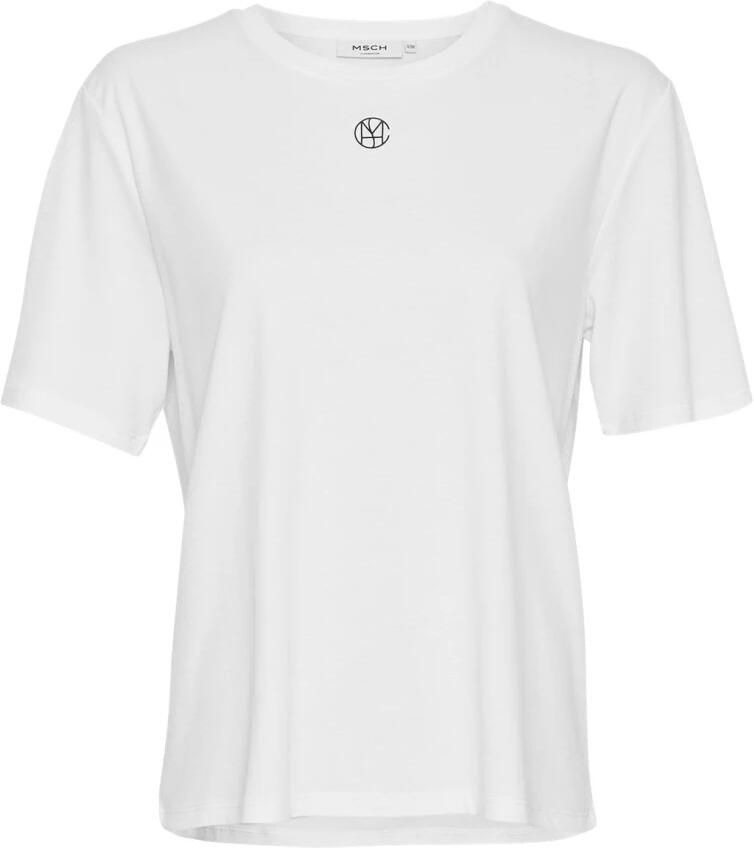 MSCH COPENHAGEN Dames Tops & T-shirts Mschmelea Icon Tee Wit - Foto 9