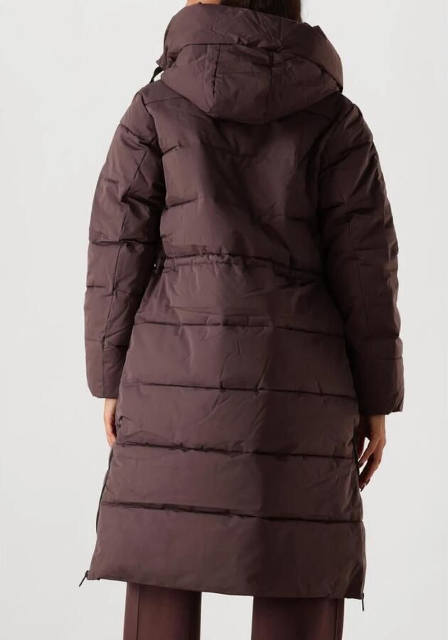 Moss copenhagen Paarse Gewatteerde Ritssluiting Jas voor Vrouwen Purple Dames - Foto 2