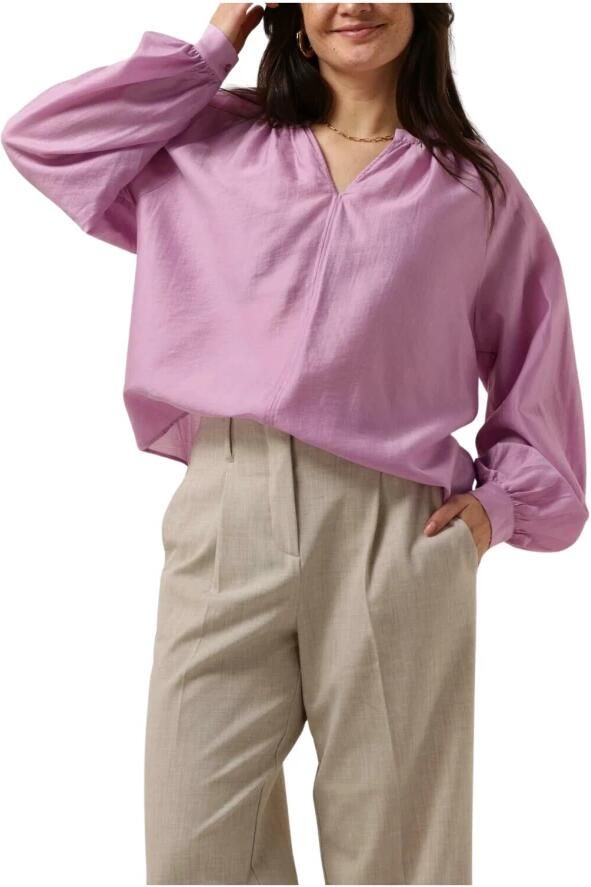 Moss copenhagen Paarse Romina Top Elegante Vrouwelijke Blouse Purple Dames - Foto 7