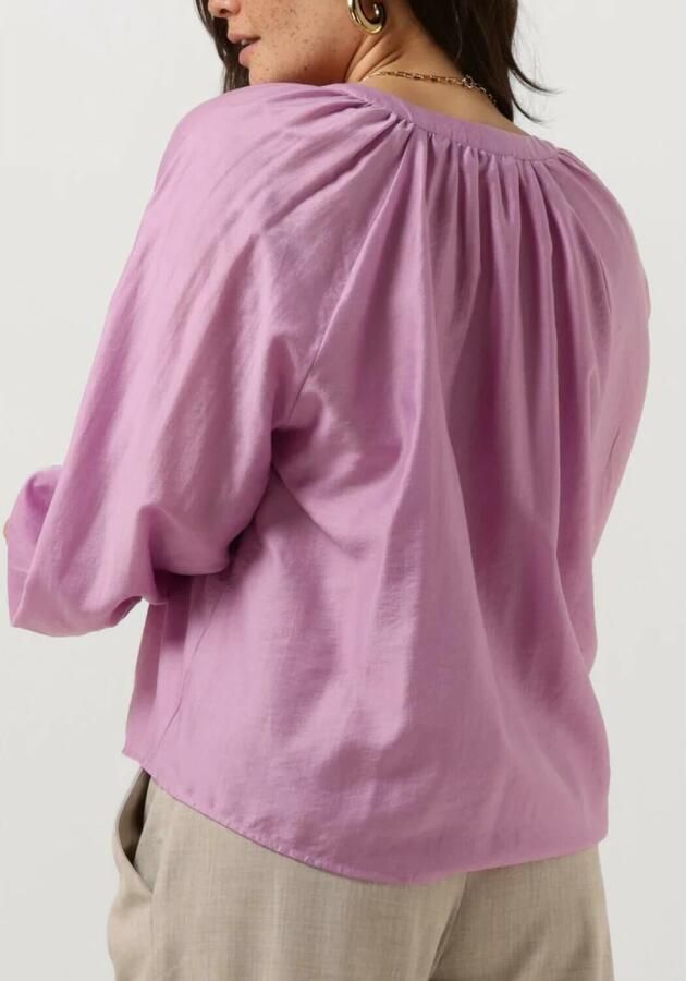 Moss copenhagen Paarse Romina Top Elegante Vrouwelijke Blouse Purple Dames - Foto 6