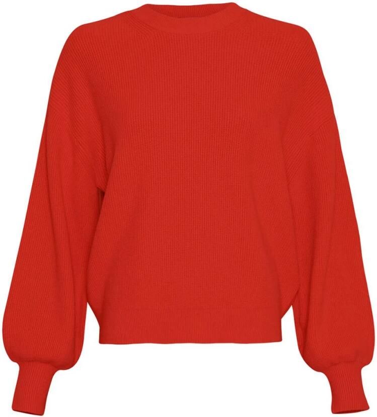 MSCH COPENHAGEN Dames Truien & Vesten Mschacentia Rachelle Pullover Oranje - Foto 5