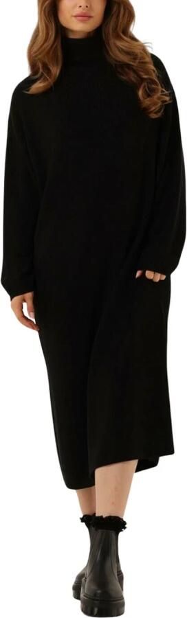 MSCH Copenhagen Zwarte Maxi Jurk Magnea Rachelle Rib Dress - Foto 4