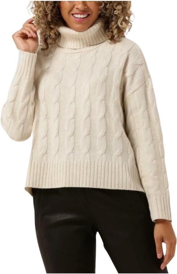 MSCH COPENHAGEN Dames Truien & Vesten Rahima Latifa Roll Neckf Ecru - Foto 6