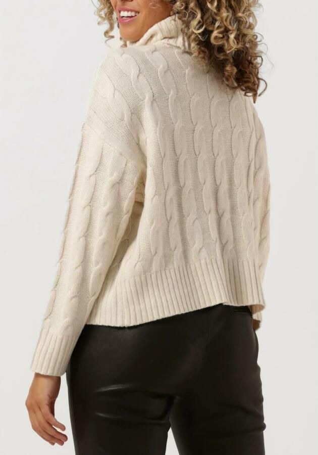 MSCH COPENHAGEN Dames Truien & Vesten Rahima Latifa Roll Neckf Ecru - Foto 5