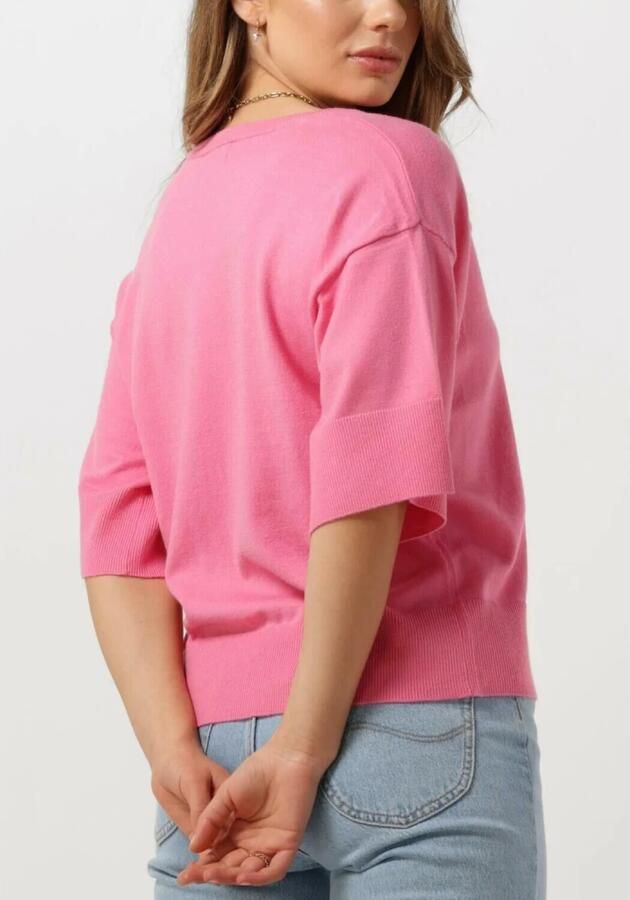 MSCH COPENHAGEN Dames Tops & T-shirts Mscheslina Rachelle 2 4 V Neck Pullover Roze - Foto 2