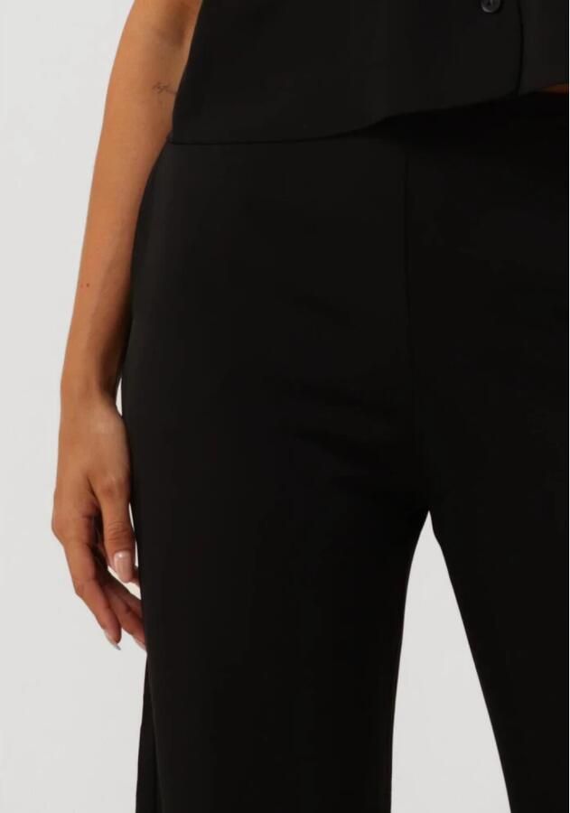 MSCH Copenhagen High waist stoffen broek met steekzakken model 'Nischelle' - Foto 4
