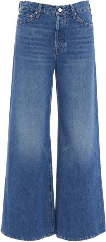 Mother Blauwe Jeans voor Dames Blauw Dames