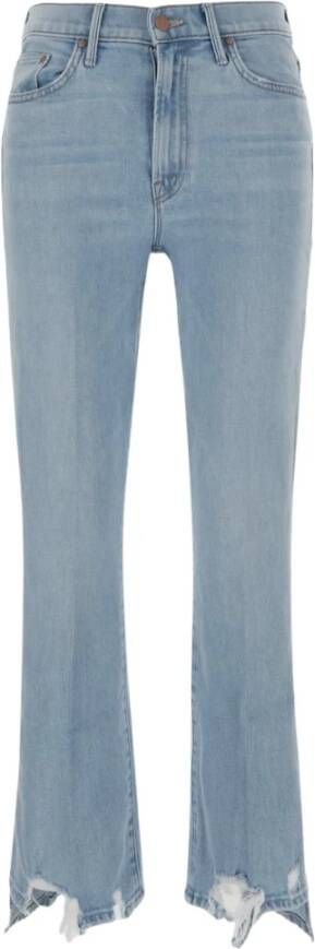 Mother Boot-gesneden jeans Blauw Dames