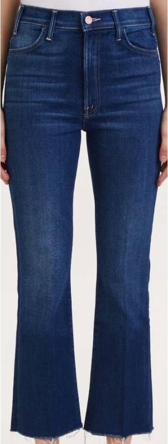 Mother Retro Flared Jeans Blue Dames