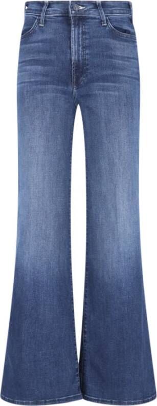 Mother Jeans The Tomcat Roller Nature Touch Base Blauw Dames