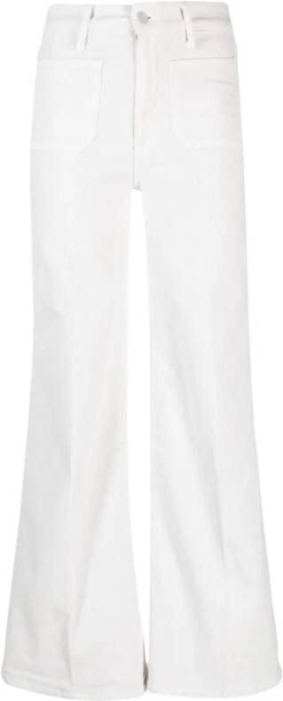 Mother Witte Moeder Jeans White Dames
