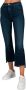 Mother Crop Step Fray Jeans Home Movies Blue Dames - Thumbnail 1