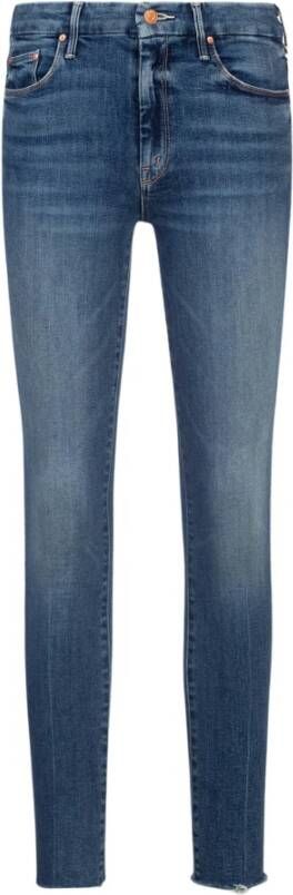 Mother Skinny jeans Blauw Dames
