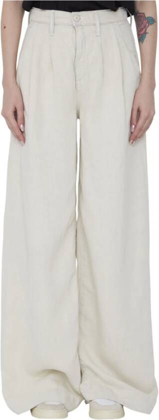 Mother Trousers Beige Dames