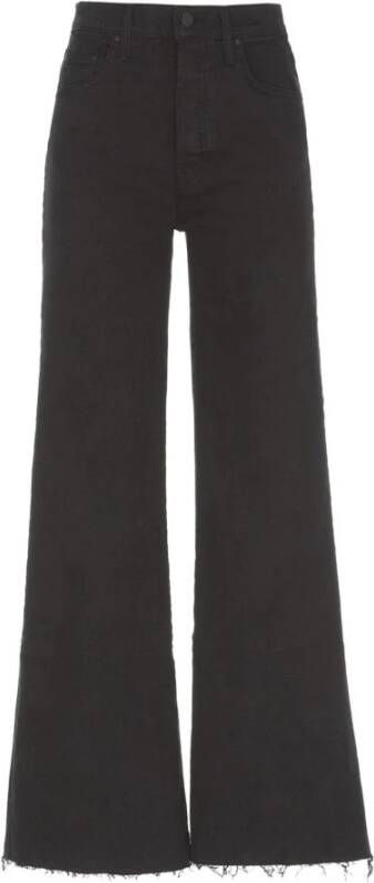 Mother Black Stretch denim jeans Zwart Dames