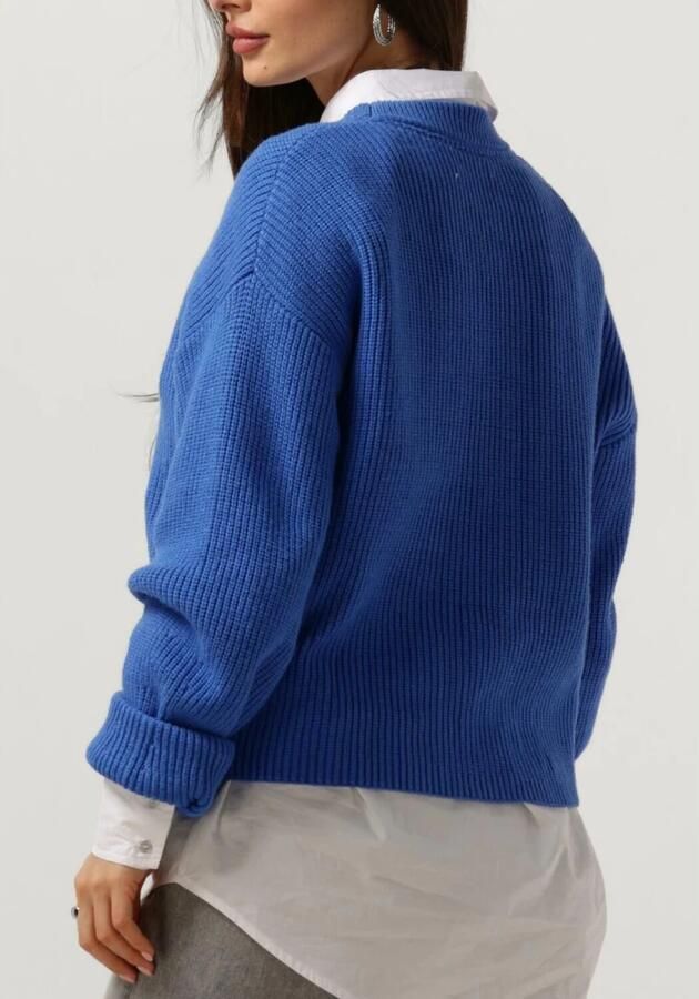 Moves Blauwe Gebreide Trui & Vest Esinna Blue Dames - Foto 2