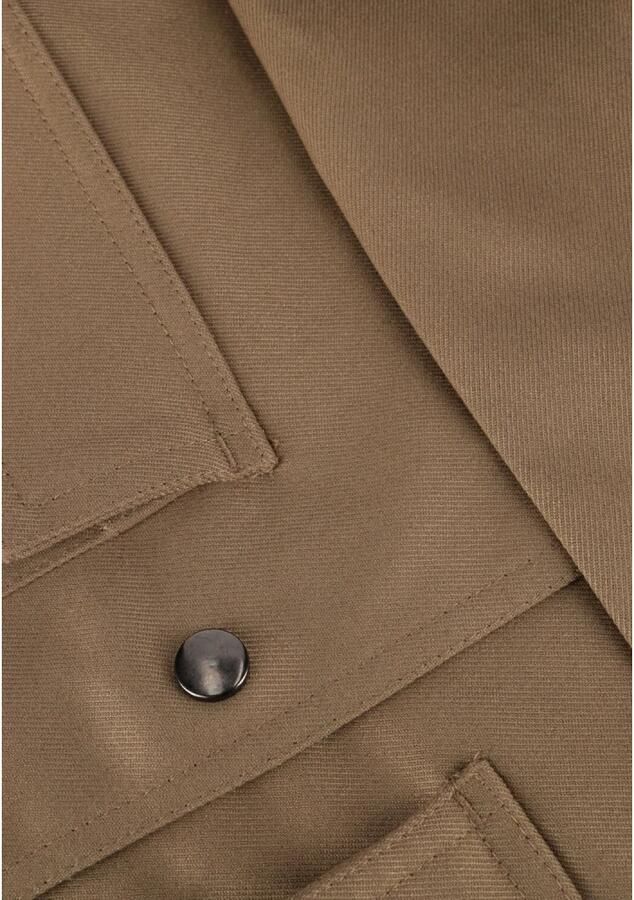 Moves Chique Zwarte Jas voor Modieuze Vrouwen Beige Dames