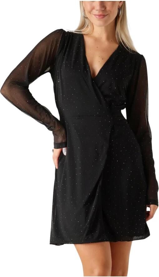 Moves Elegante Zwarte Mini Jurk Black Dames - Foto 7